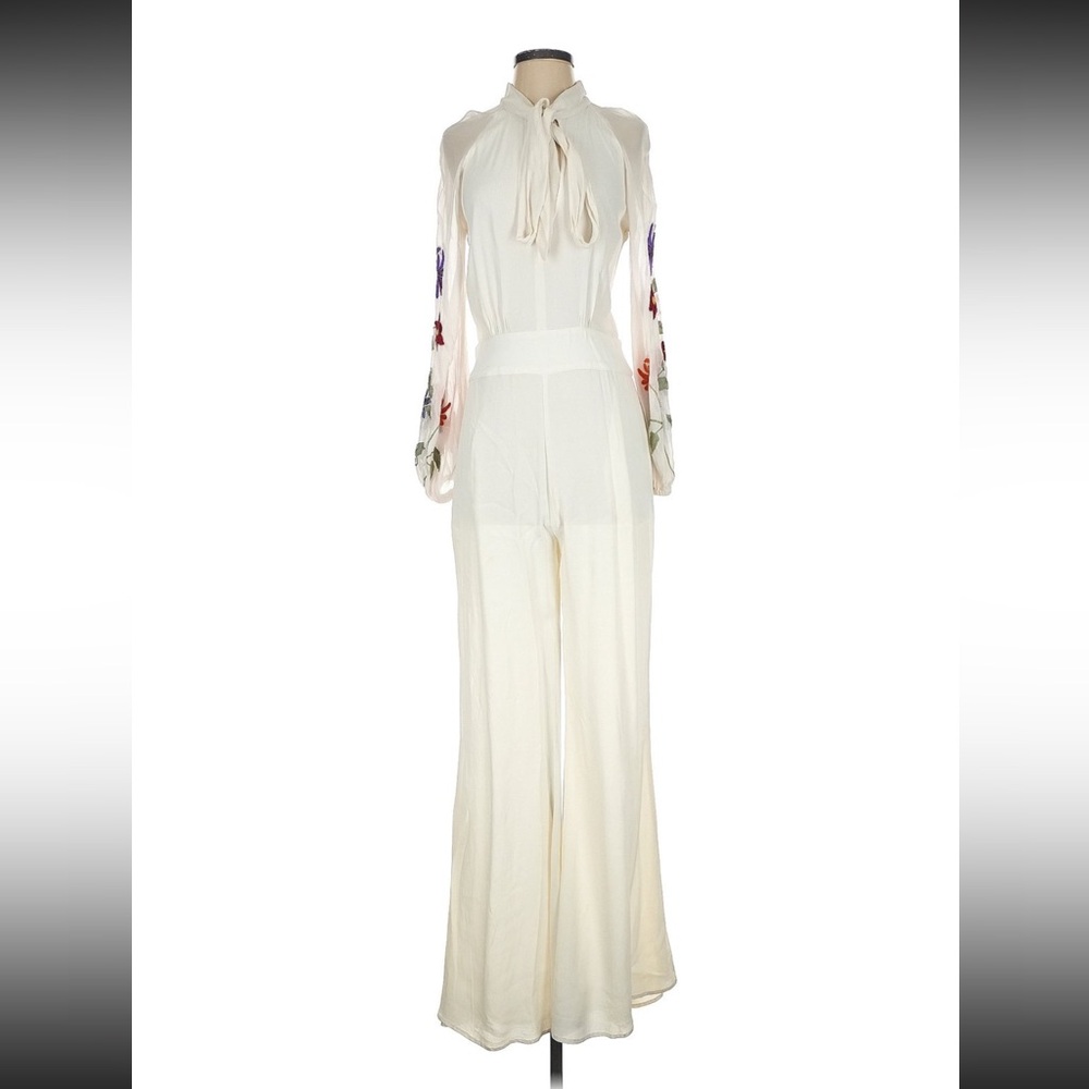 Free People Embroidered Jumpsuit